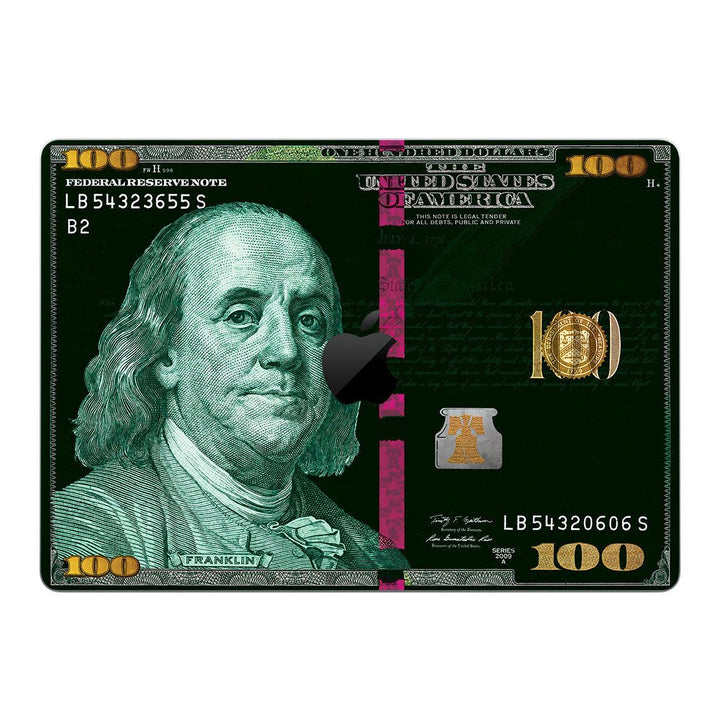 MacBook Air 13 (2020 M1) US Hundred Dollar Bill Series Skins - Slickwraps