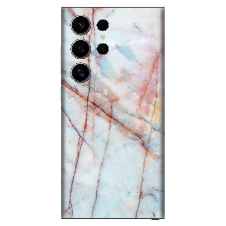Galaxy S24 Ultra Marble Series Skins - Slickwraps