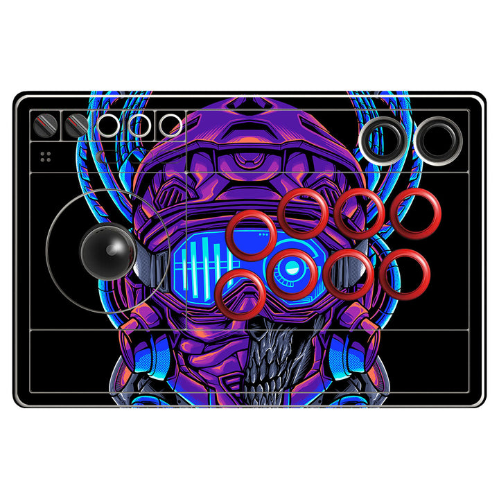 8Bitdo Arcade Stick Artist Series Cyber Skull Skin