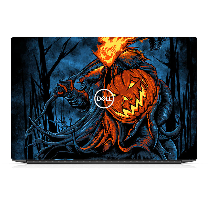 Dell XPS 15 9520 Artist Series Flaming Pumpkin Skin
