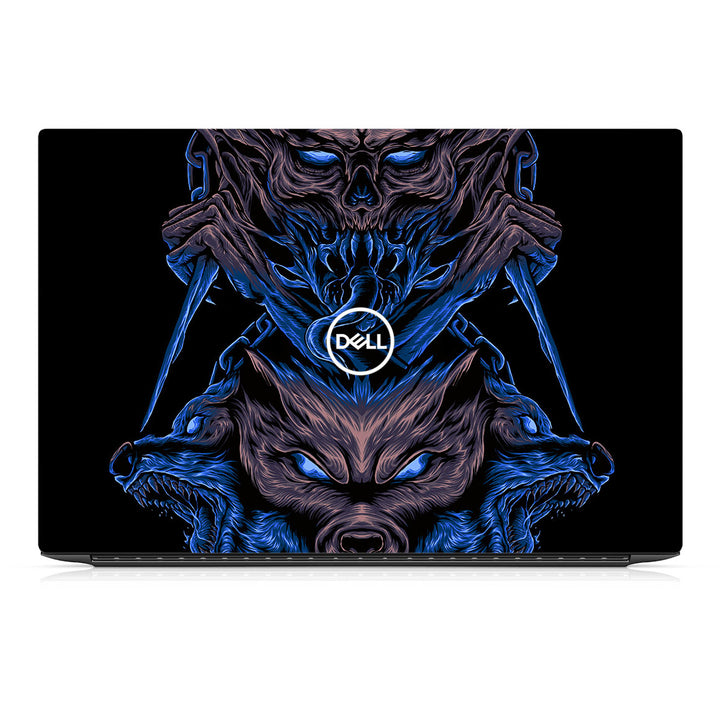 Dell XPS 15 9520 Artist Series Skull Wolf Skin