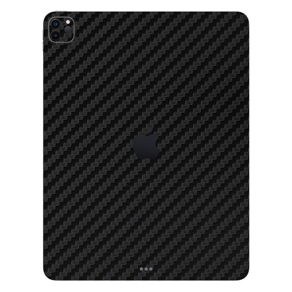 iPad Pro 12.9 Gen 6 Carbon Series Black Skin