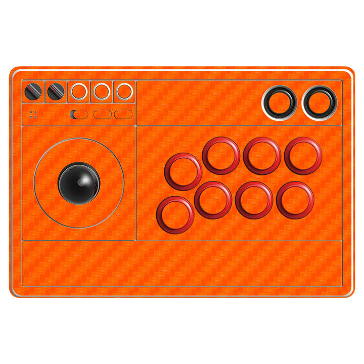 8Bitdo Arcade Stick Carbon Series Orange Skin