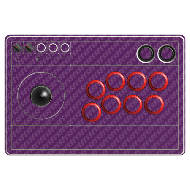 8Bitdo Arcade Stick Carbon Series Purple Skin