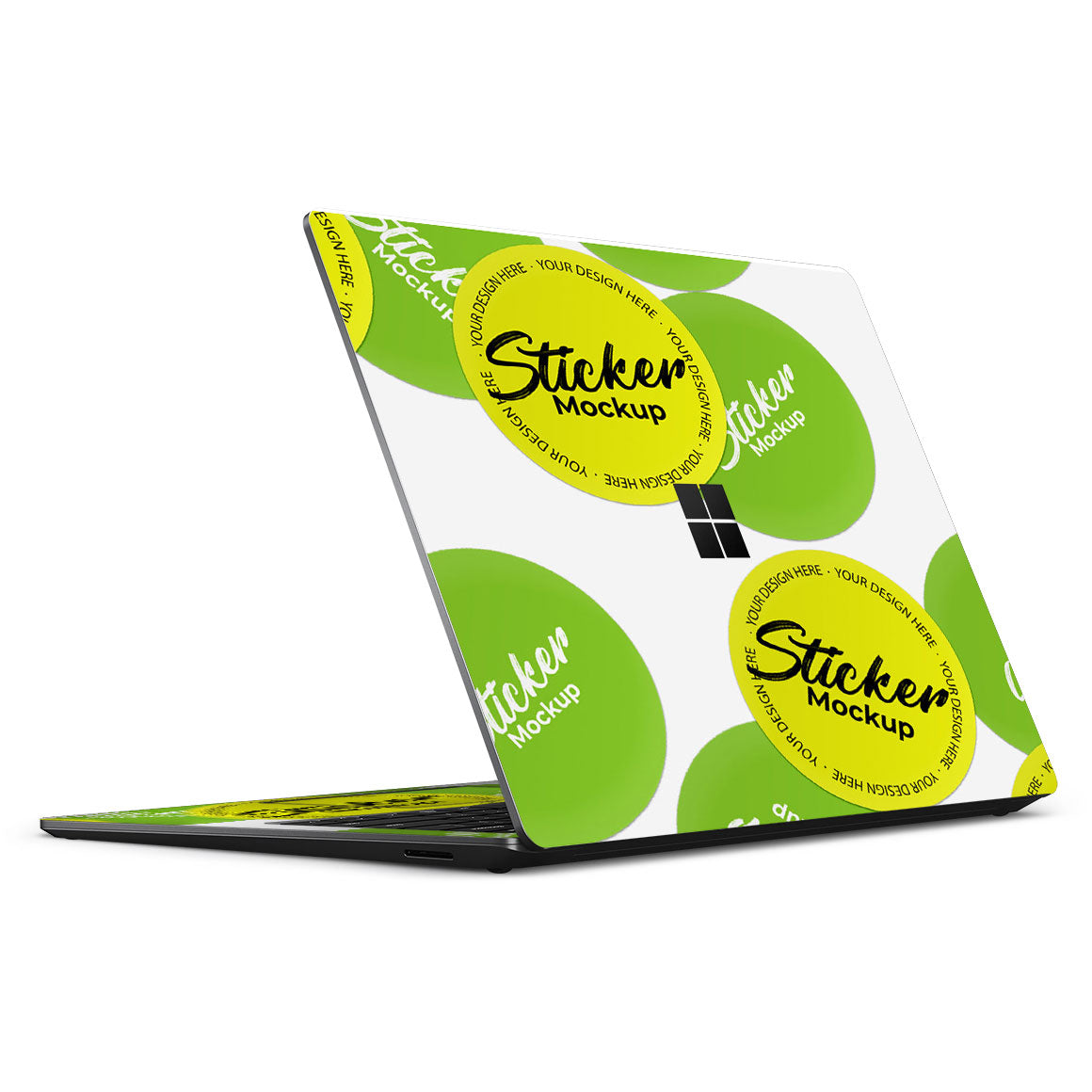 Skin Vinyl Itsaskin Pour Ordinateur Portable 15 Pouces, Motif Trippy Color Swirl