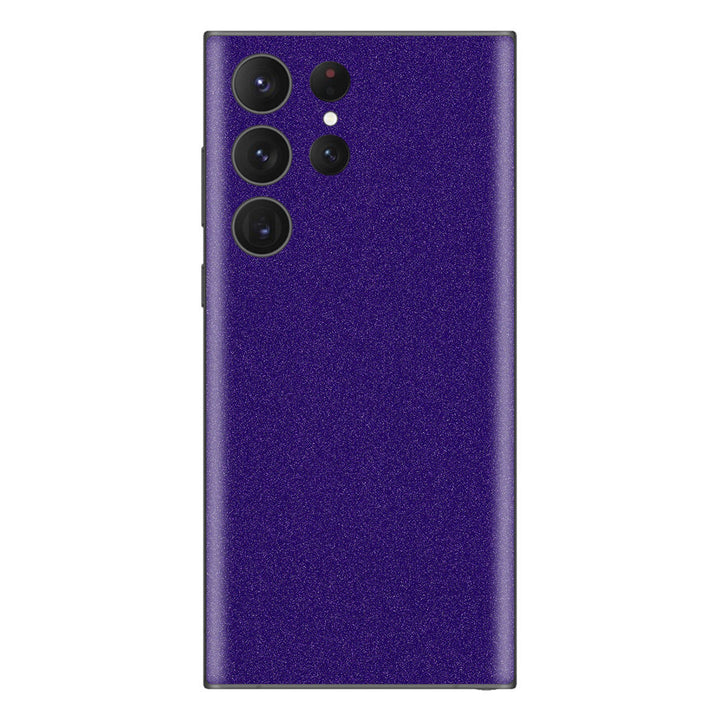 Galaxy S23 Ultra Glitz Series Purple Skin