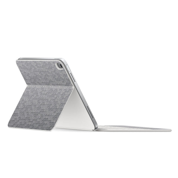 Magic Keyboard Folio for iPad (Gen 10) Honeycomb Series Silver Skin