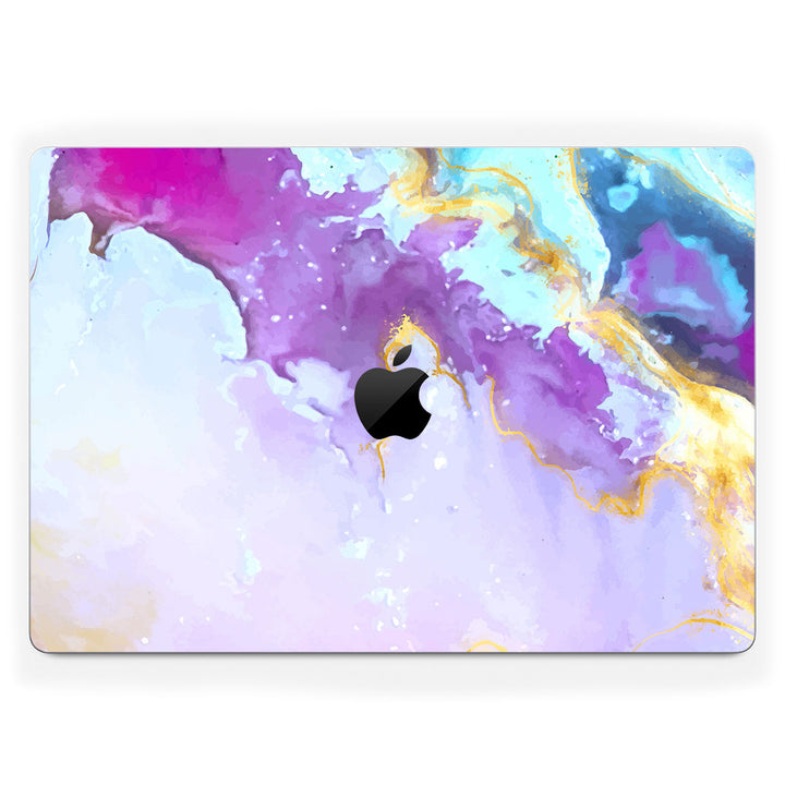 MacBook Pro 16" (2023, M2) Oil Paint Series Pink Swirl Skin