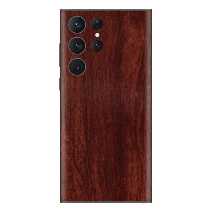 Galaxy S23 Ultra Wood Series Mahogany Skin