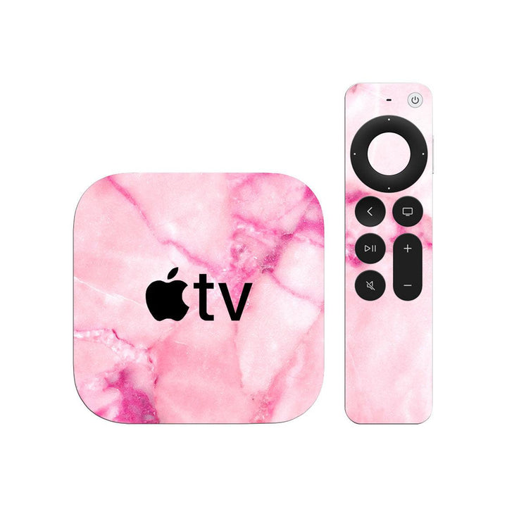 Apple TV 4K Gen 2 Marble Series Skins - Slickwraps