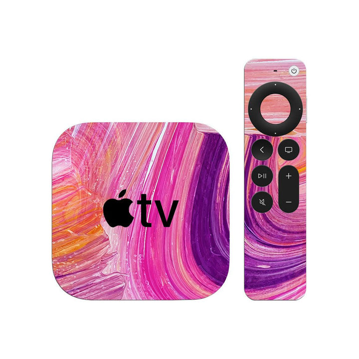 Apple TV 4K Gen 2 Oil Paint Series Skins - Slickwraps