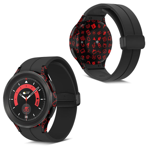 Galaxy Watch 5 Pro Everything Series Skins - Slickwraps