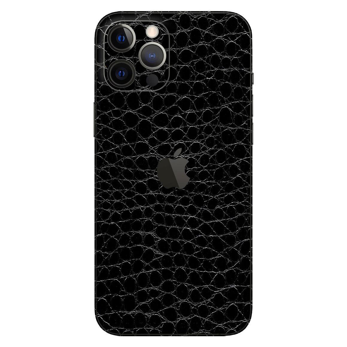 iPhone 12 Pro Max Leather Series Skins Slickwraps