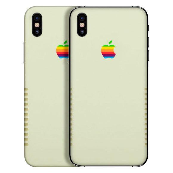 Xs Max Iphone Case Rainbow Apple Logo IPhone Xs Max Retro Series Skins