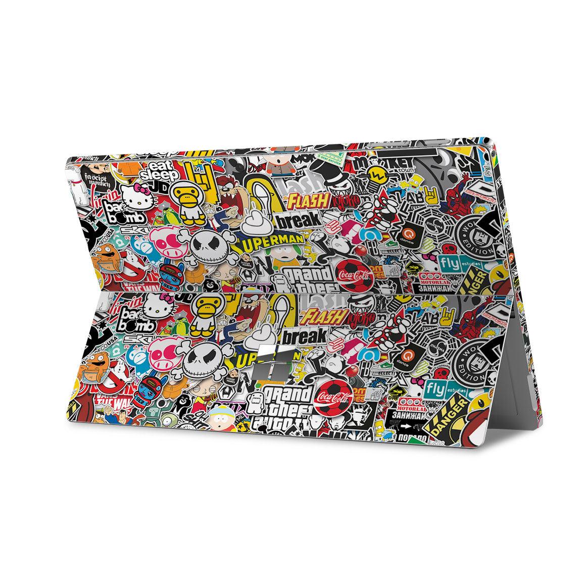 Microsoft Surface Pro 6 Designer Series Skins Slickwraps
