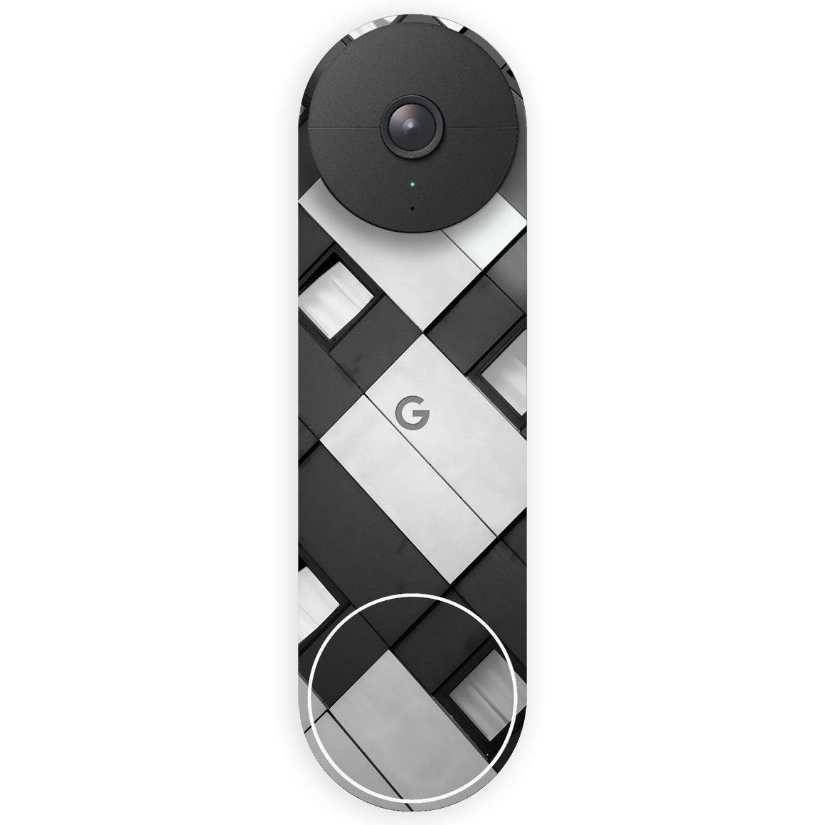 Google Nest Doorbell Wired (2nd Gen) Custom Skin/Wrap & Cover Slickwraps