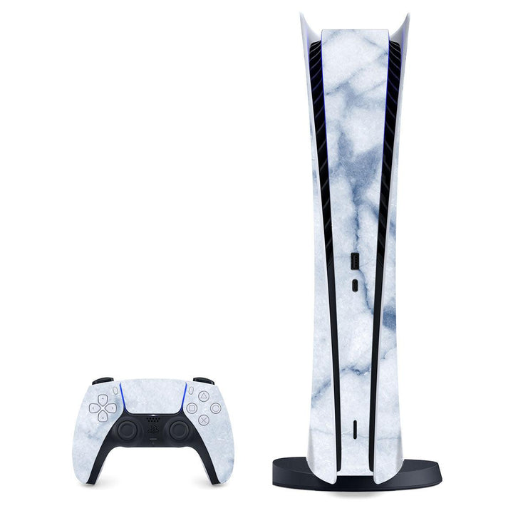 Playstation 5 Digital Marble Series Skins - Slickwraps