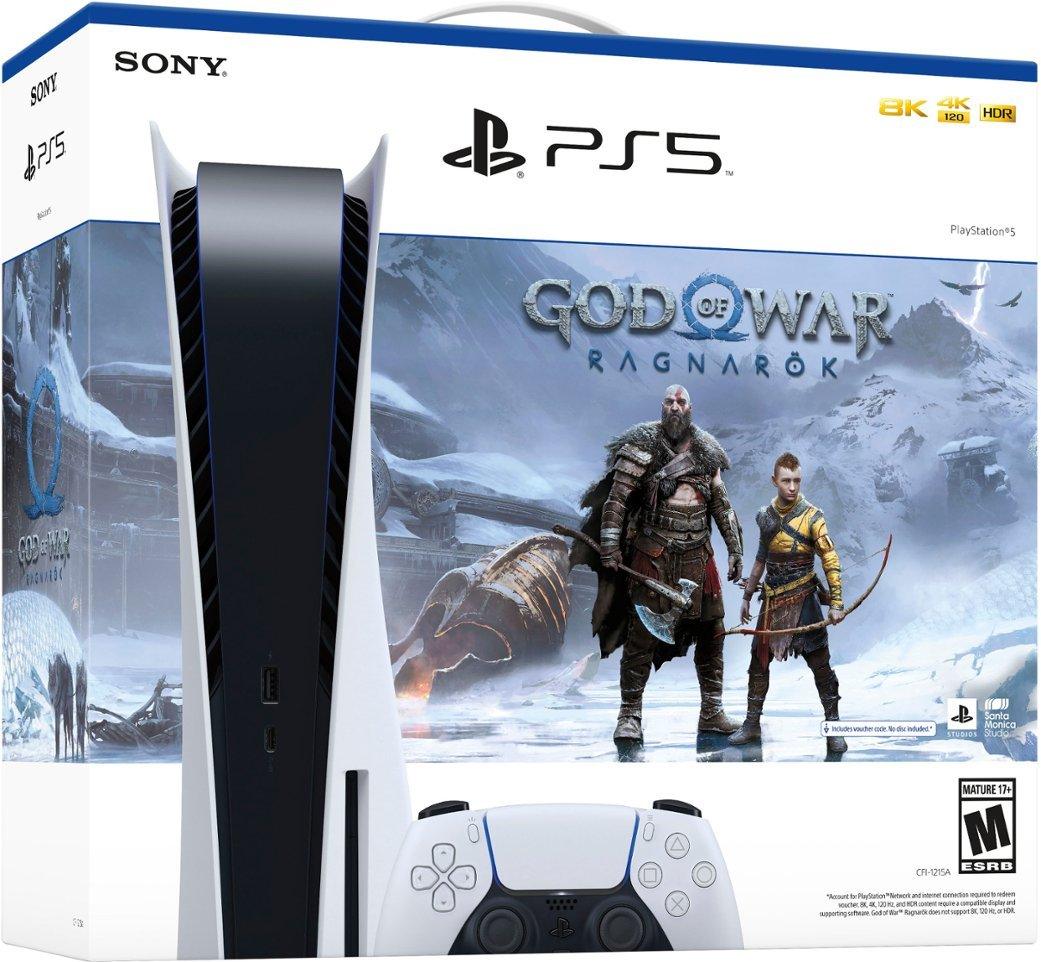 Playstation - 5 Console – God of War Ragnarök Bundle - Slickwraps