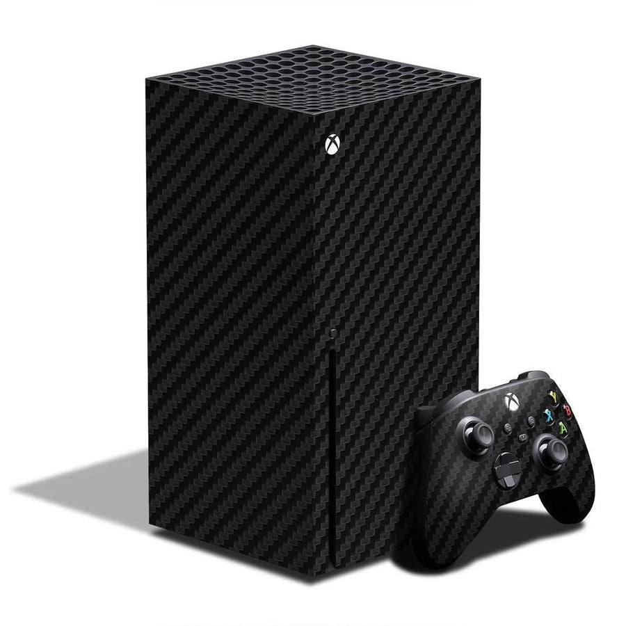 Xbox Series X with a Carbon Series skin