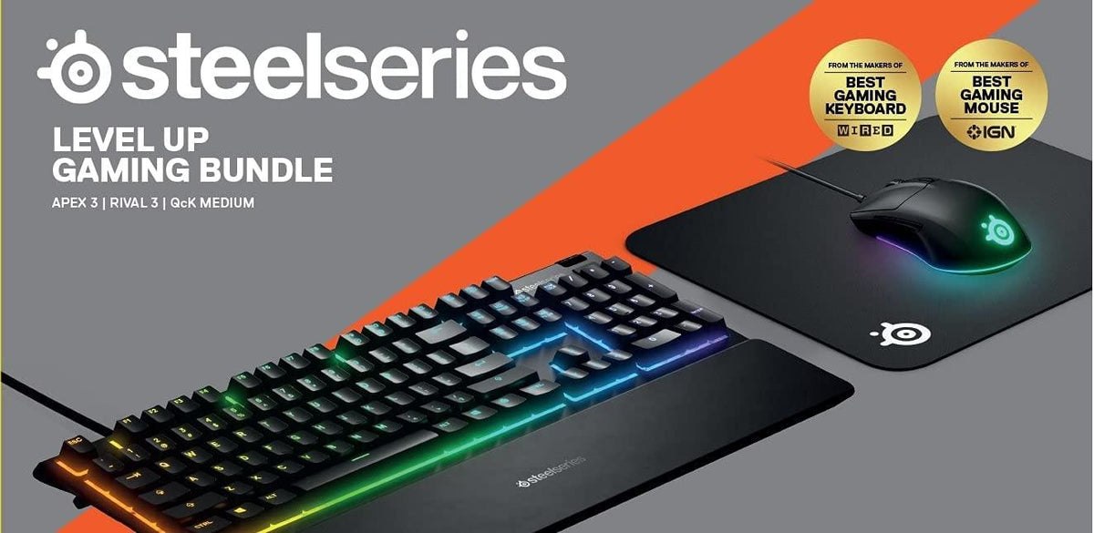 SteelSeries Level Up Gaming Bundle - Slickwraps