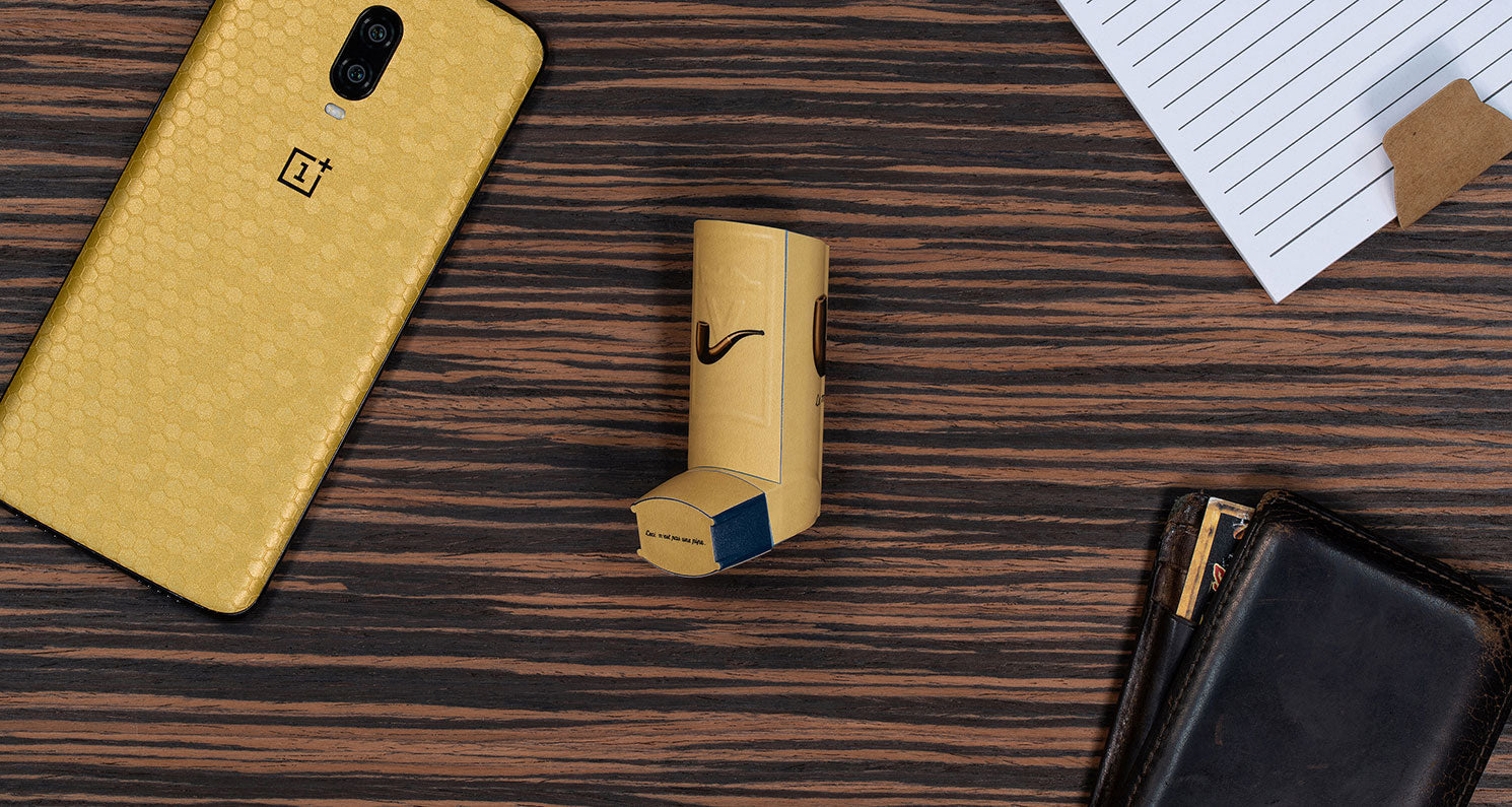 Design Your Own Series device skin material and finish detail view 2