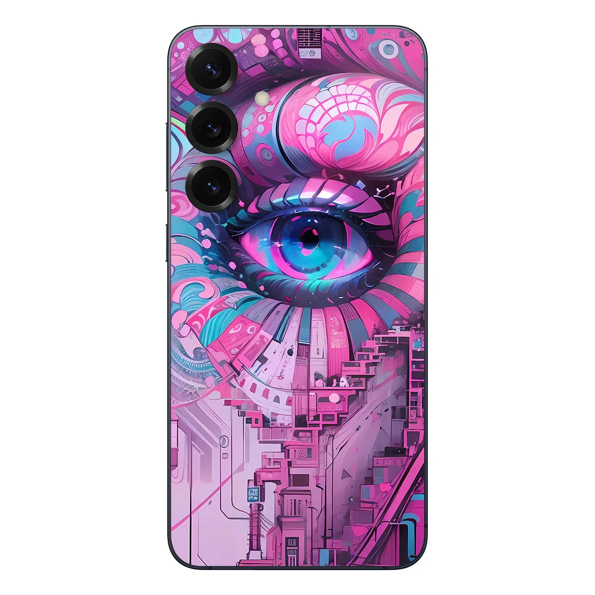 Galaxy S25 Plus AI Art Series City Eye Skin
