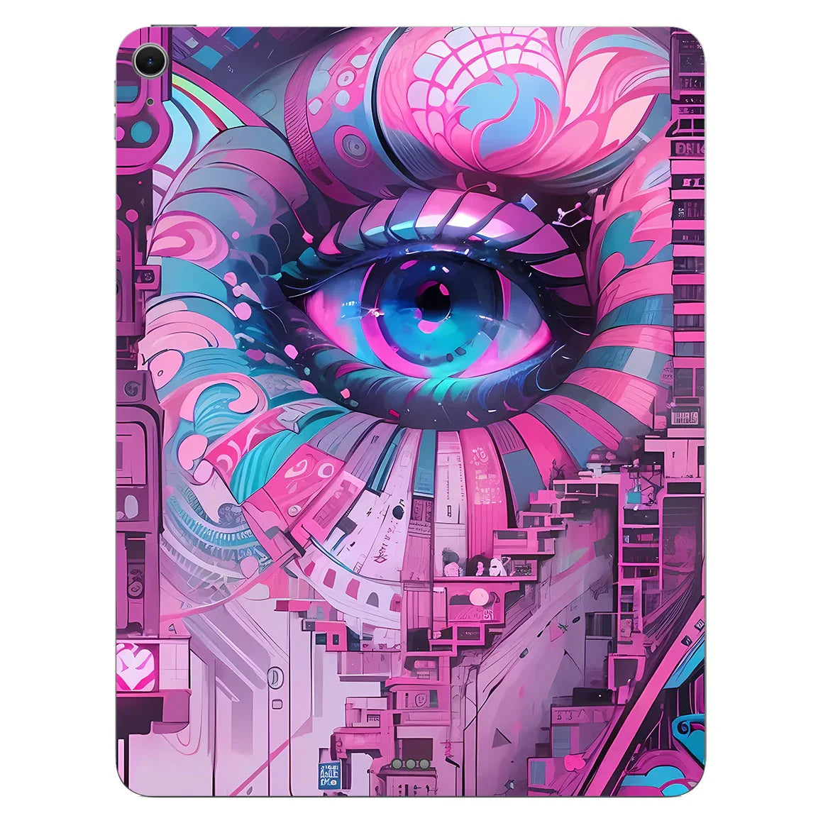 iPad Air 13" M2 AI Art Series City Eye Skin
