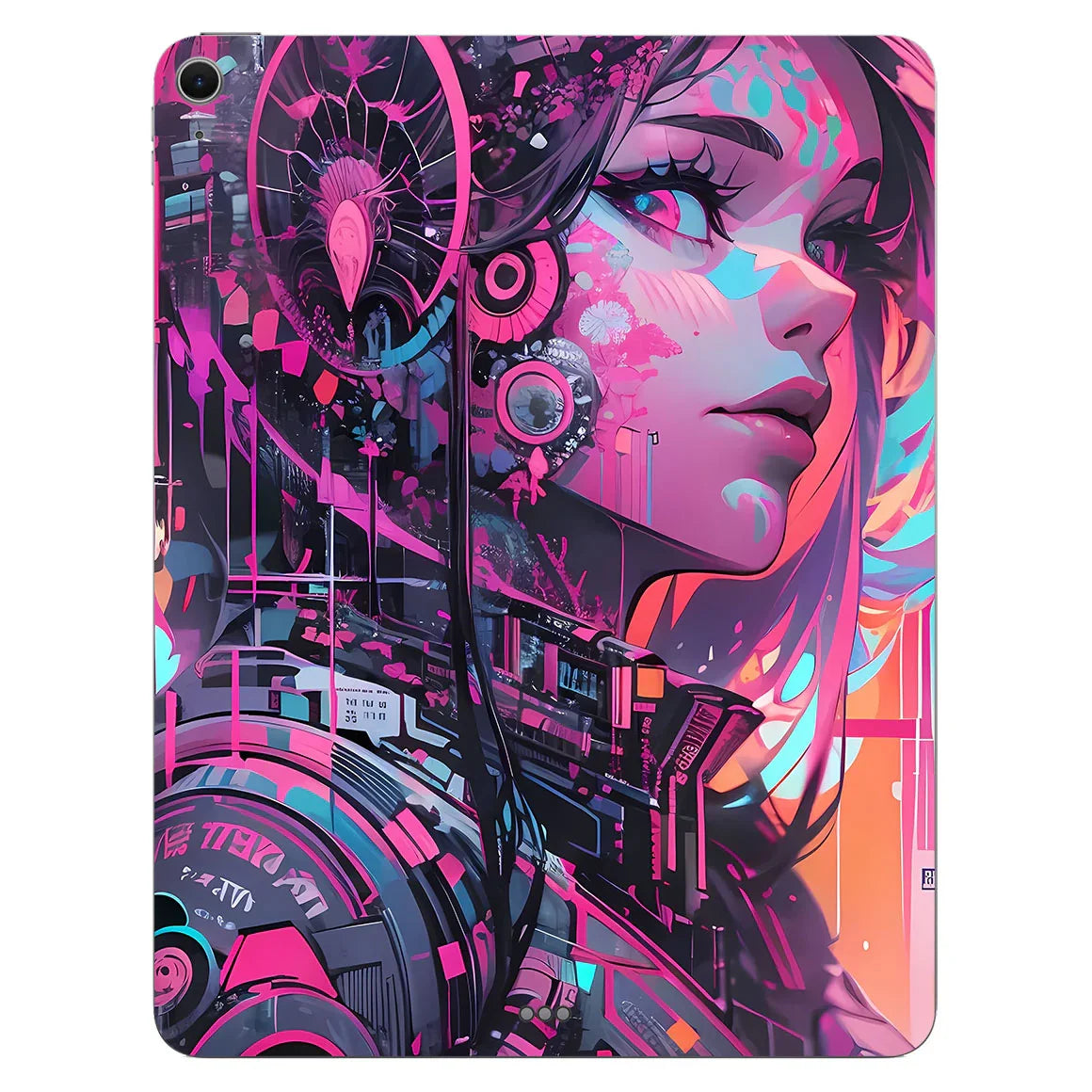 iPad Pro 11" M6 AI Art Series City Girl Skin