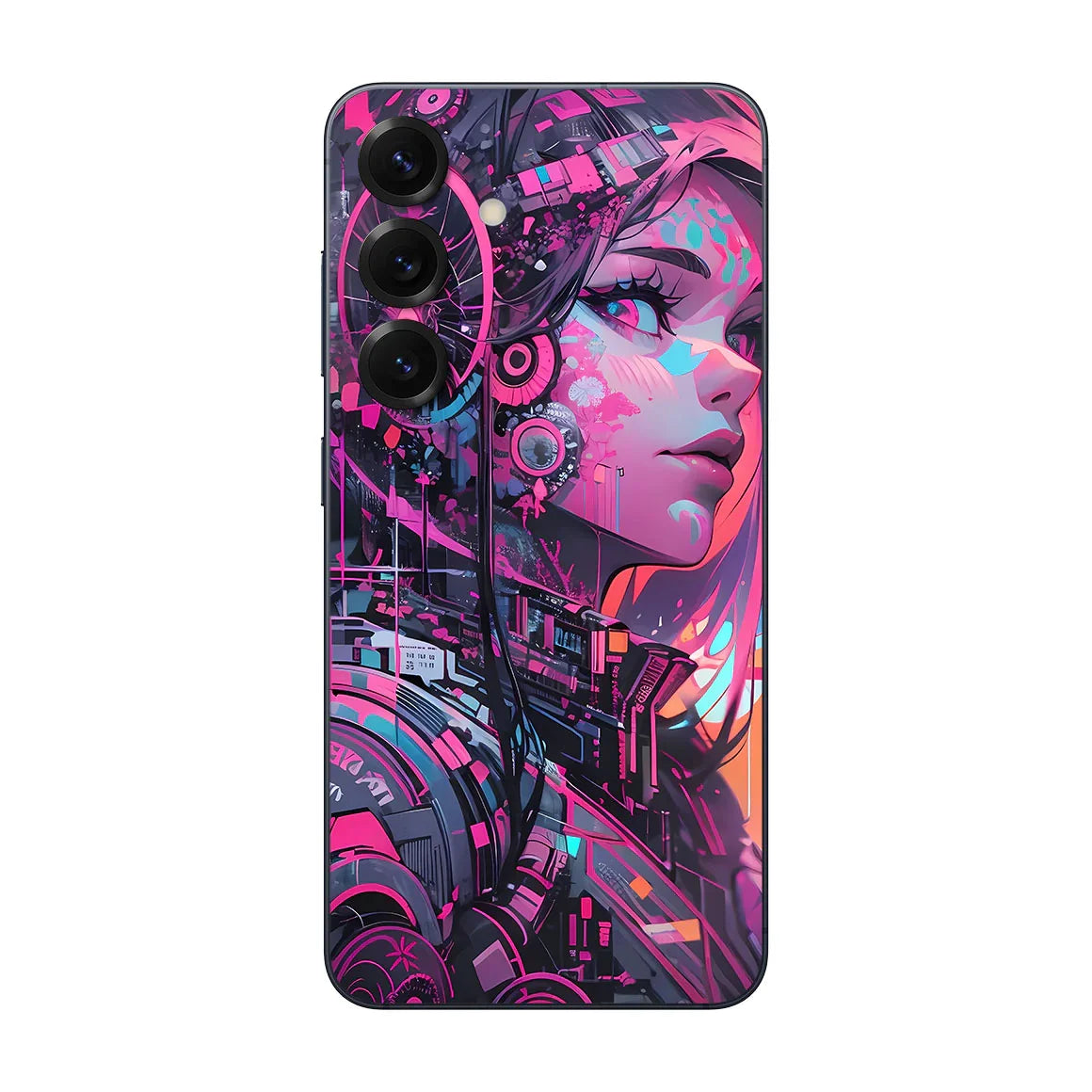 Galaxy S25 AI Art Series City Girl Skin