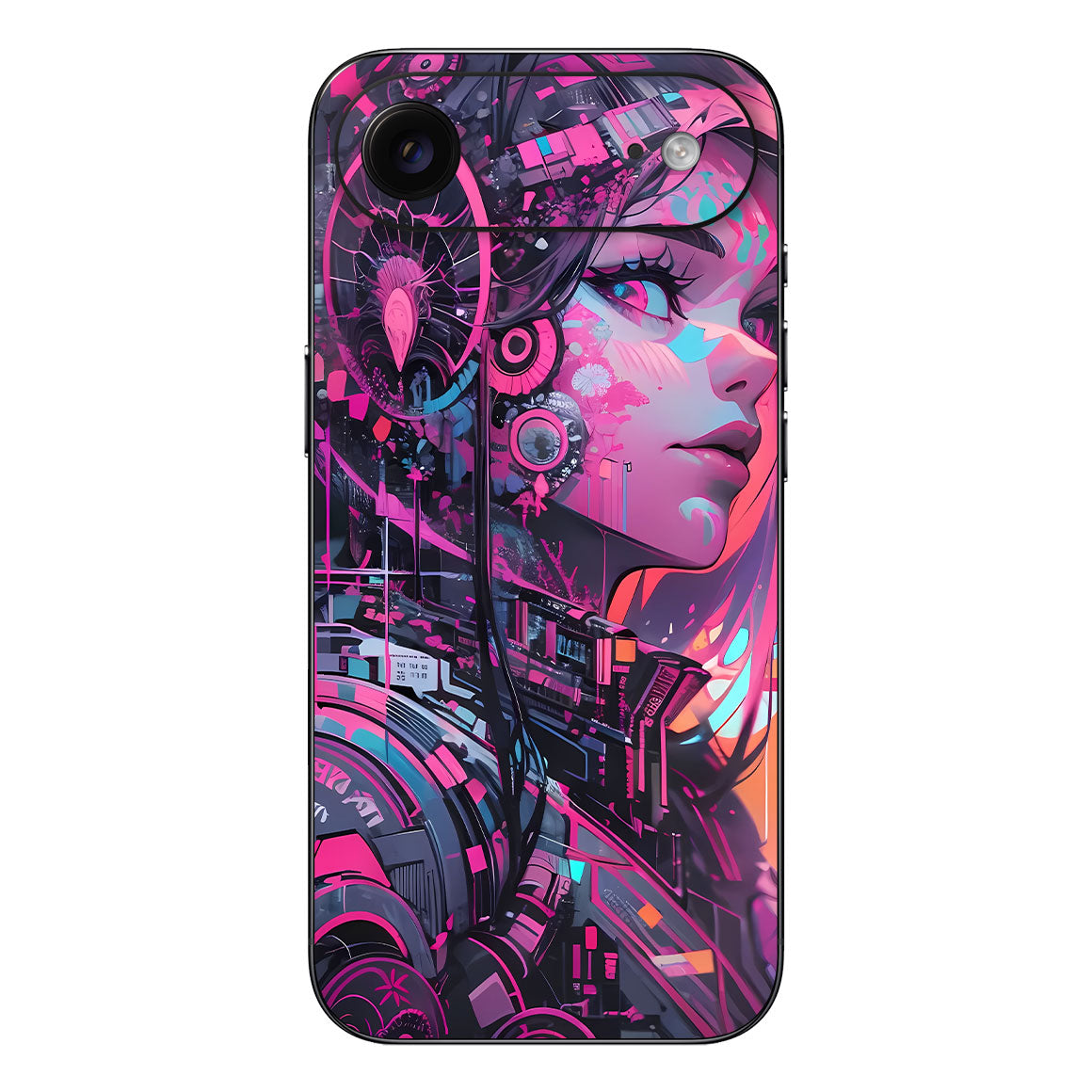 iPhone Air AI Art Series City Girl Skin