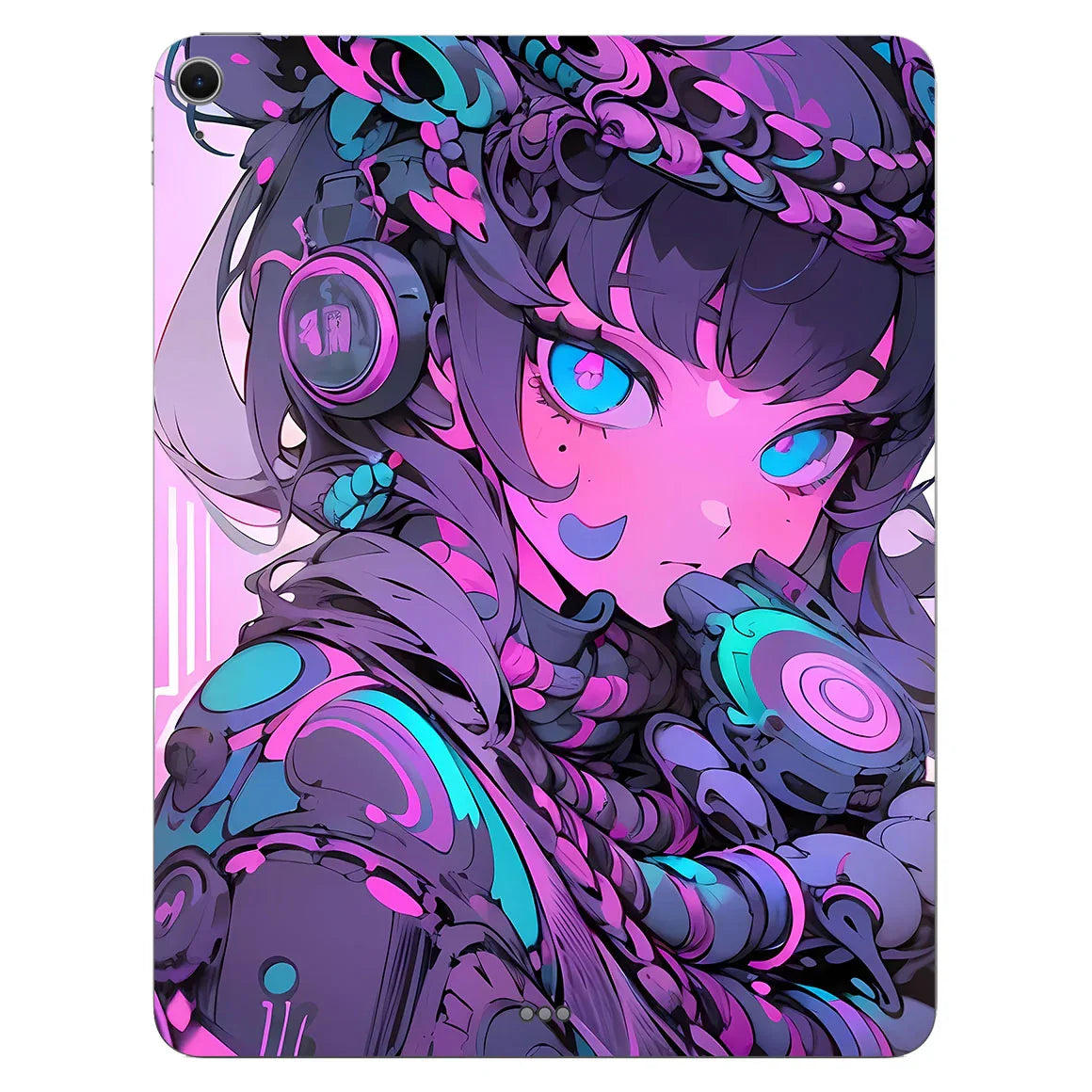 iPad Pro 11" M10 AI Art Series Girl Blue Eyes Skin