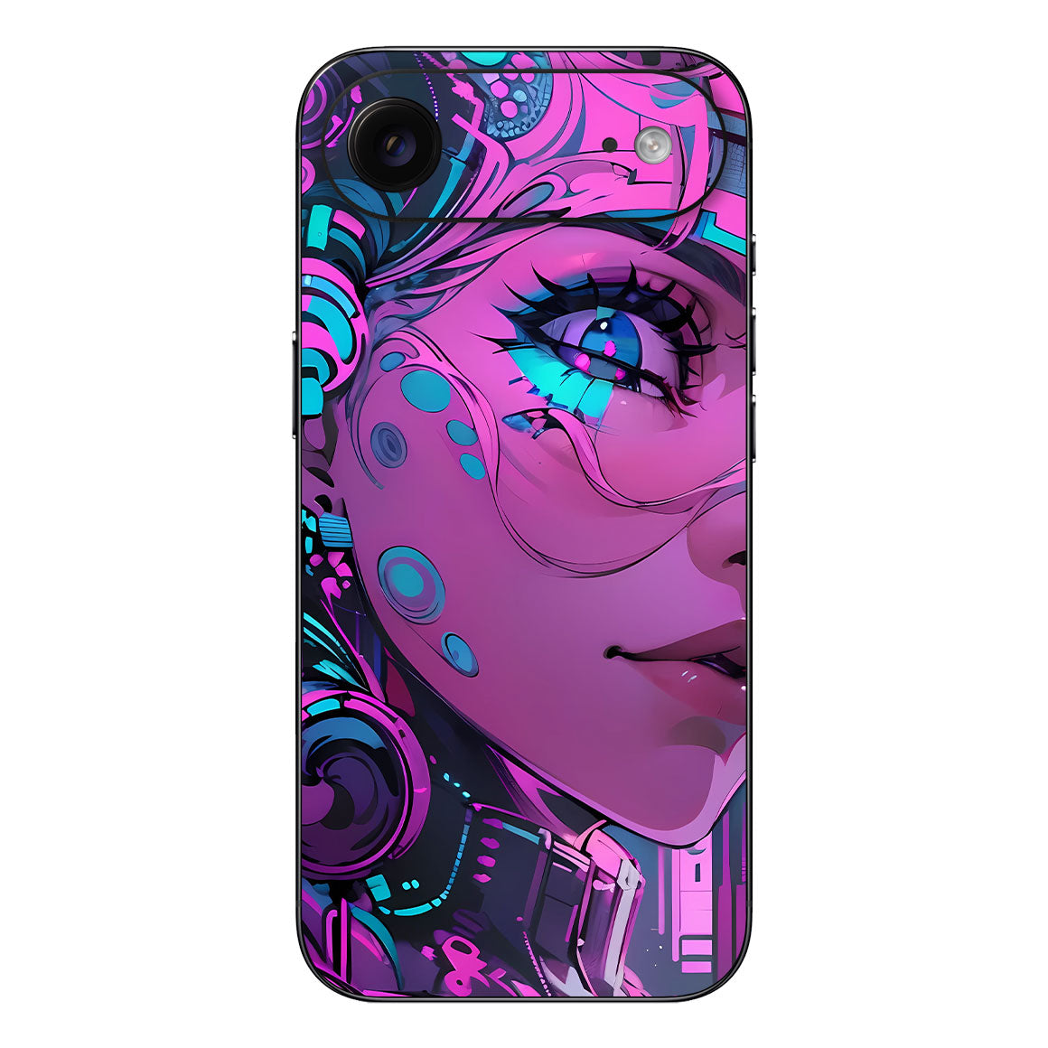 iPhone Air AI Art Series Girl Pink V2 Skin