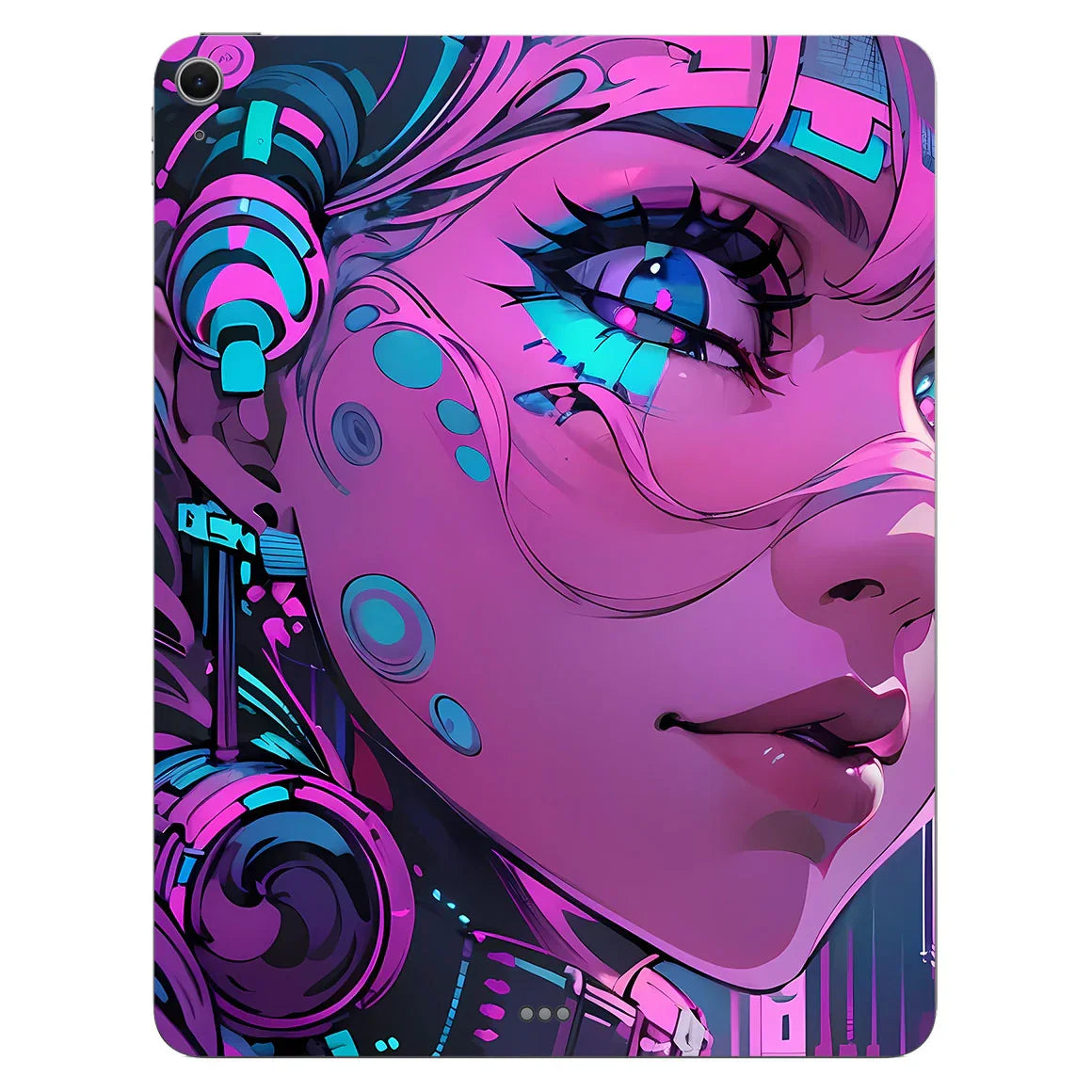 iPad Pro 11" M16 AI Art Series Girl Pink V2 Skin