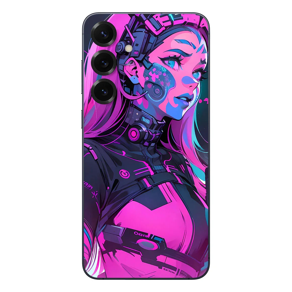 Galaxy S25 Plus AI Art Series Girl Pink Skin