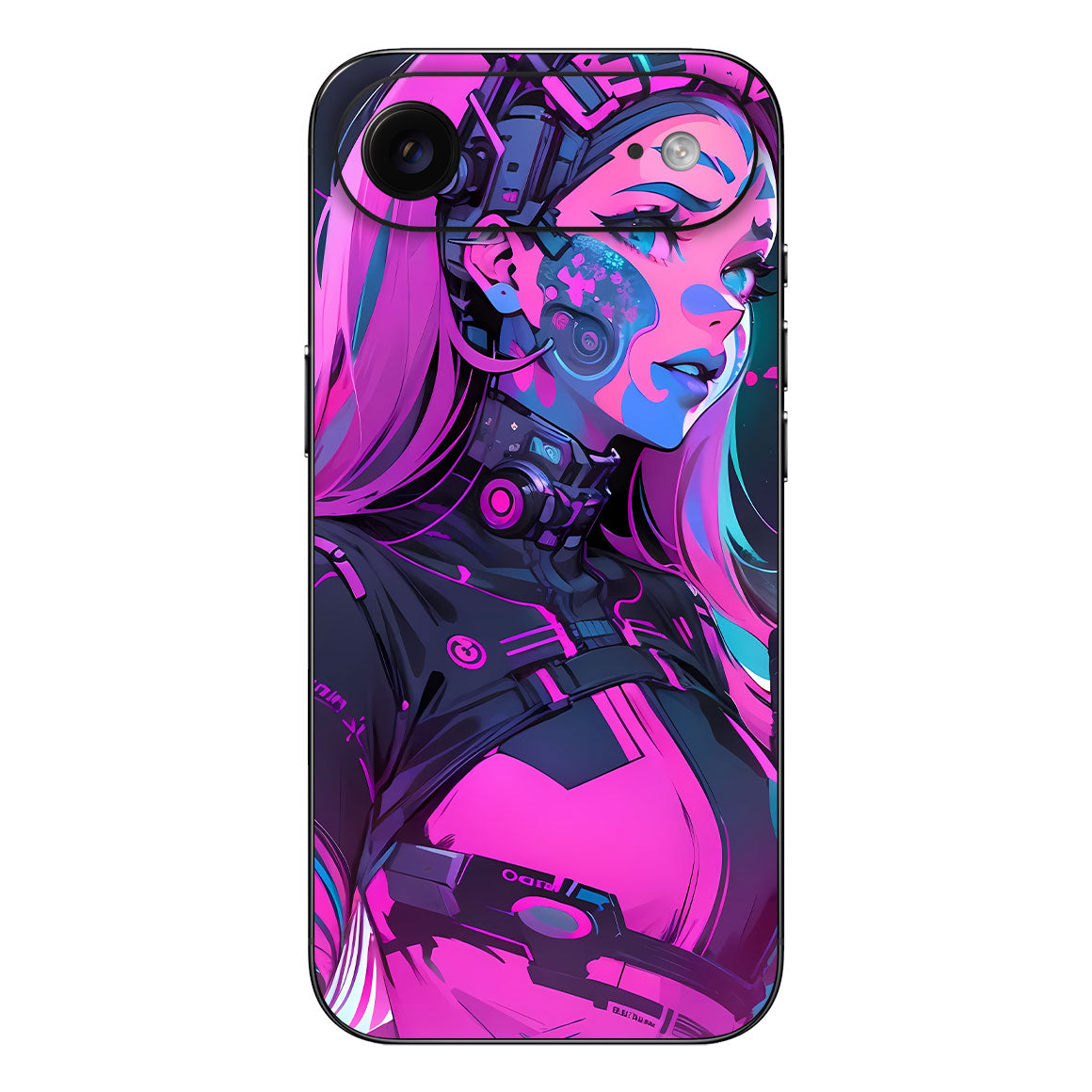 iPhone Air AI Art Series Girl Pink Skin