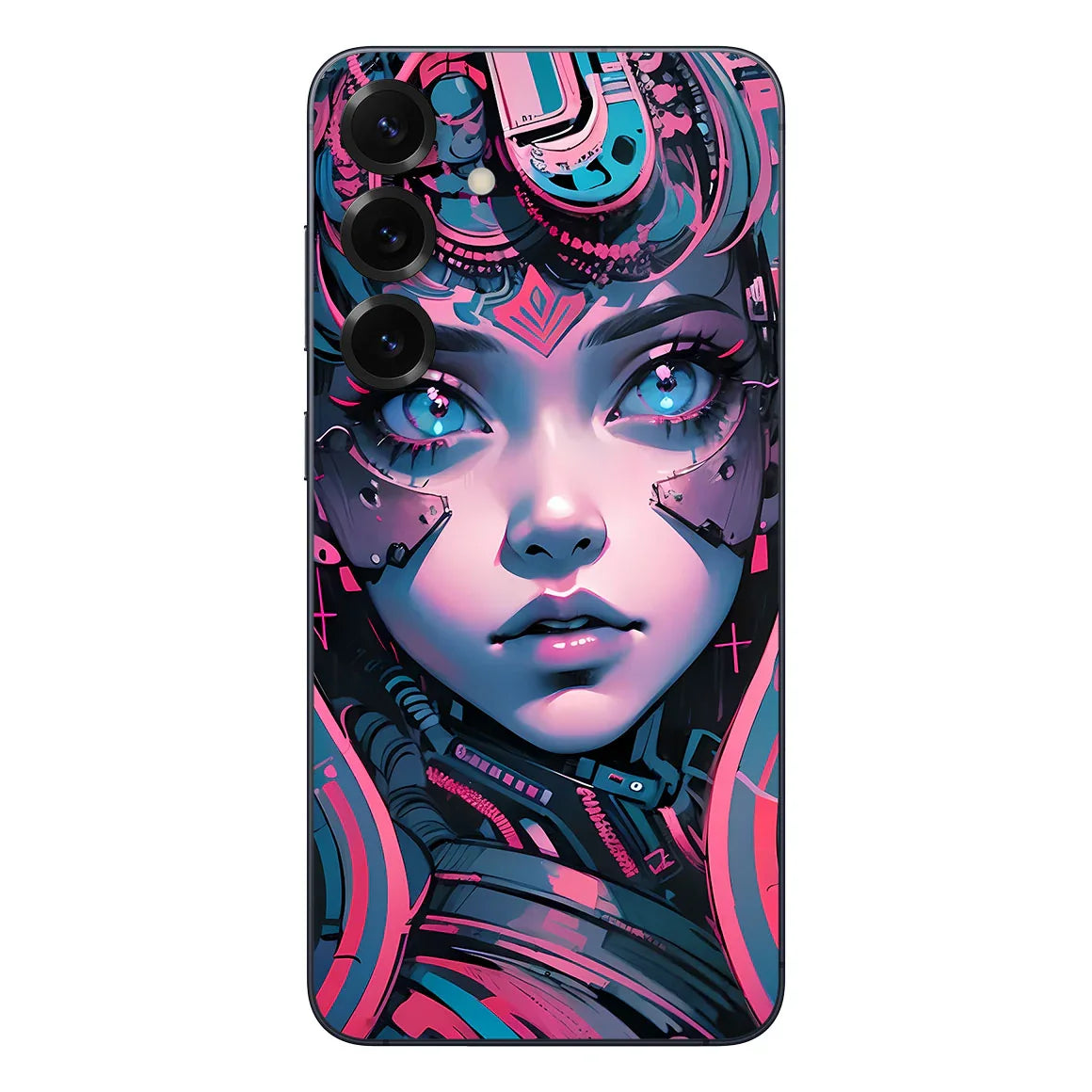 Galaxy S25 Plus AI Art Series Girl Robotic Skin