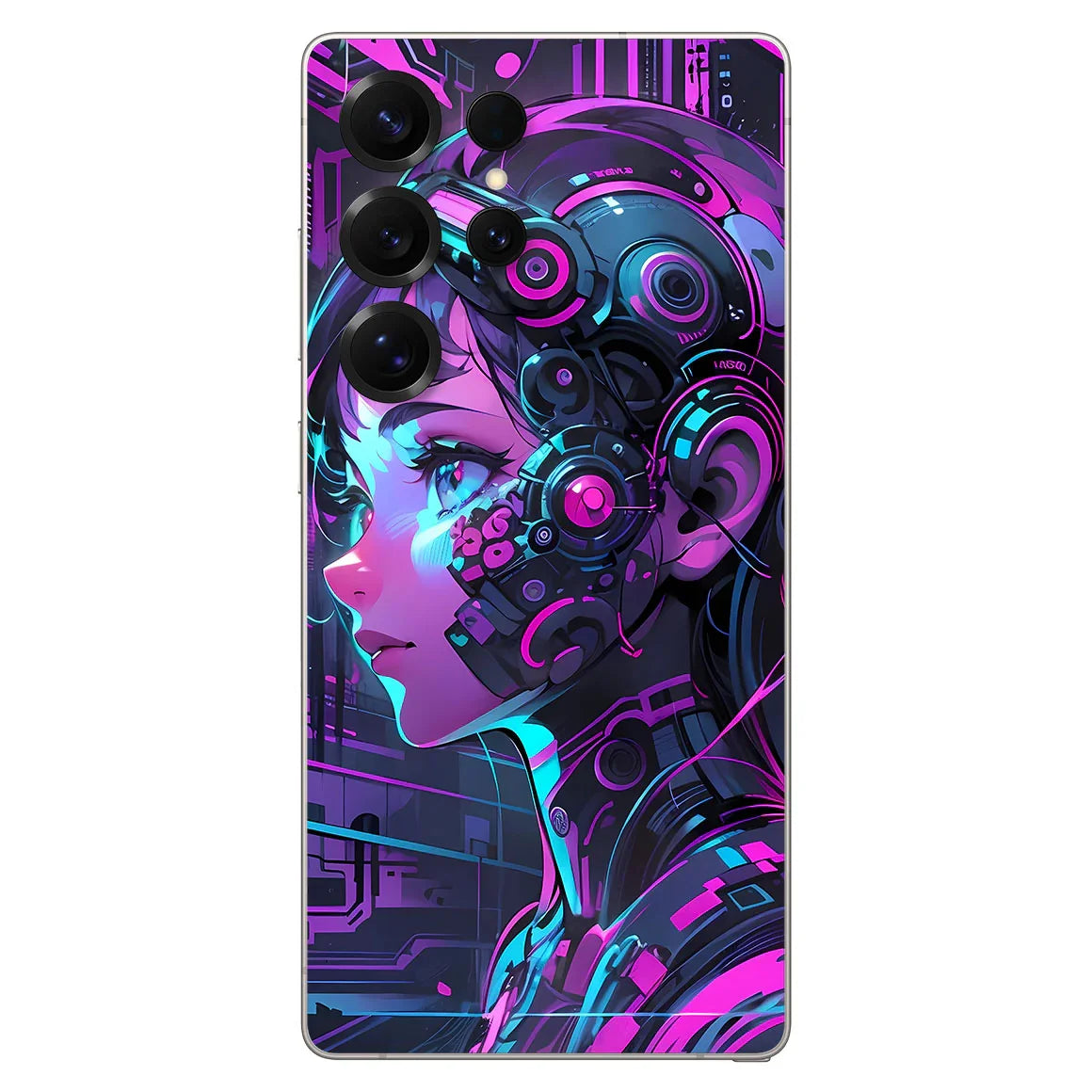 Galaxy S25 Ultra AI Art Series Girl V3 Skin