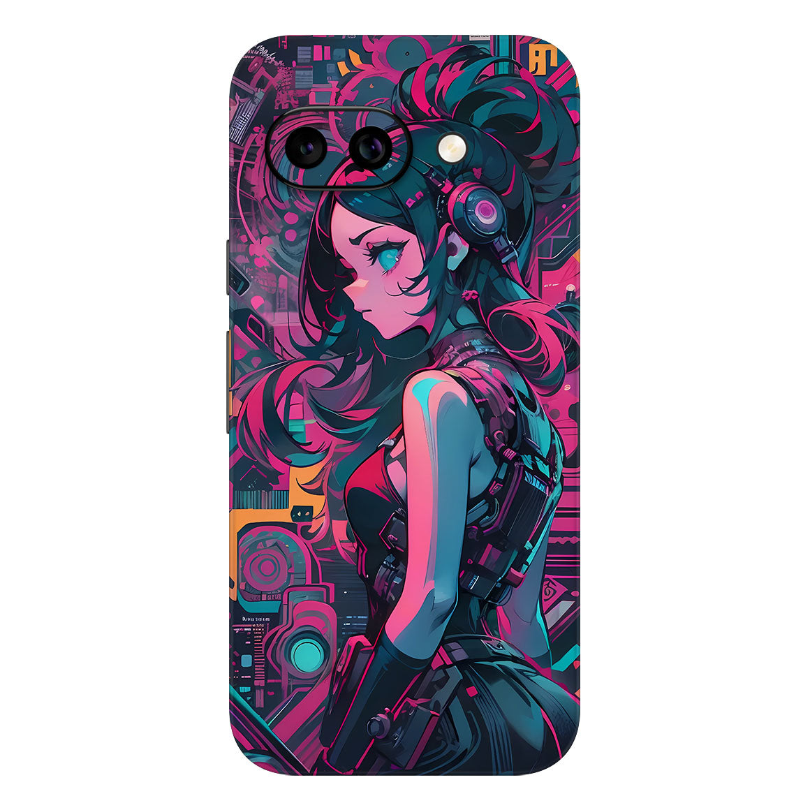 Pixel 9a AI Art Series Girl Skin