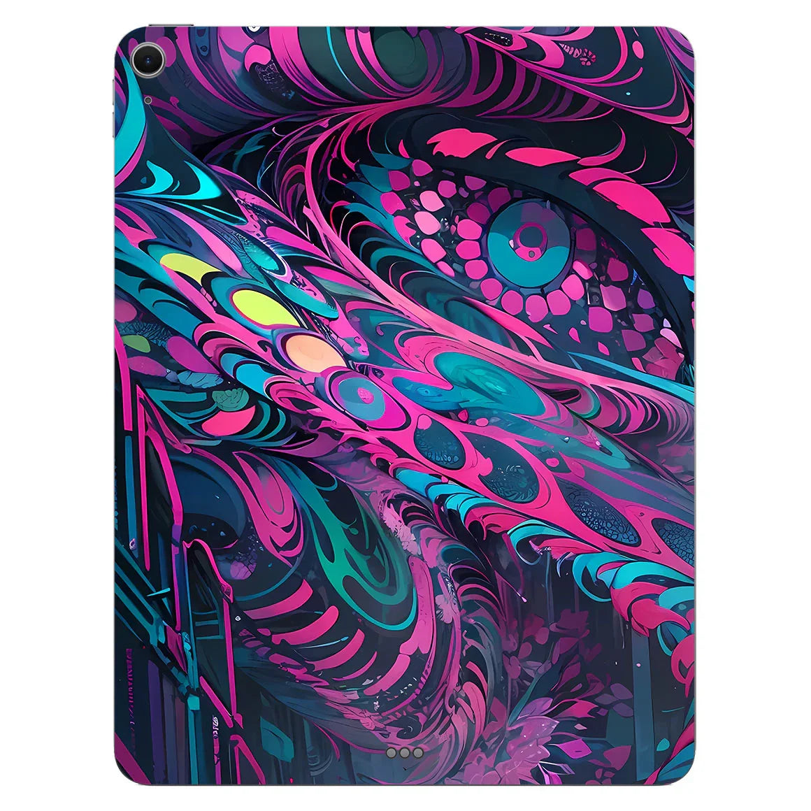 iPad Pro 11" M24 AI Art Series Pink Blue Art Skin