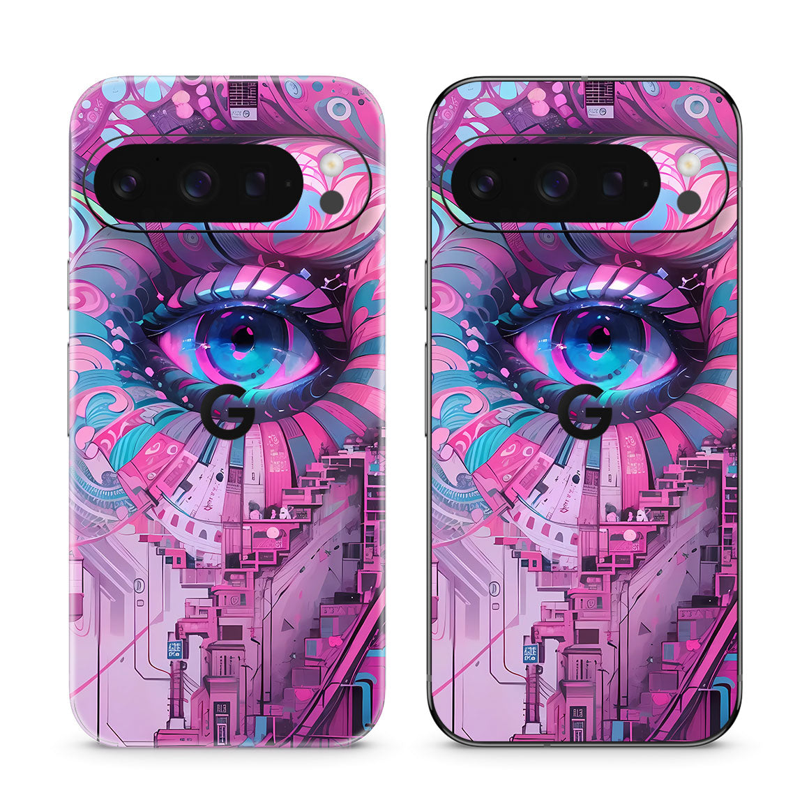 Pixel 10 Pro AI Art Series Skins