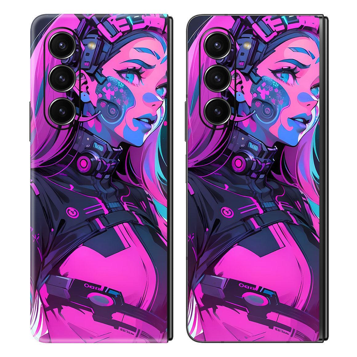 Galaxy Z Fold 5 AI Art Series Skins - Slickwraps