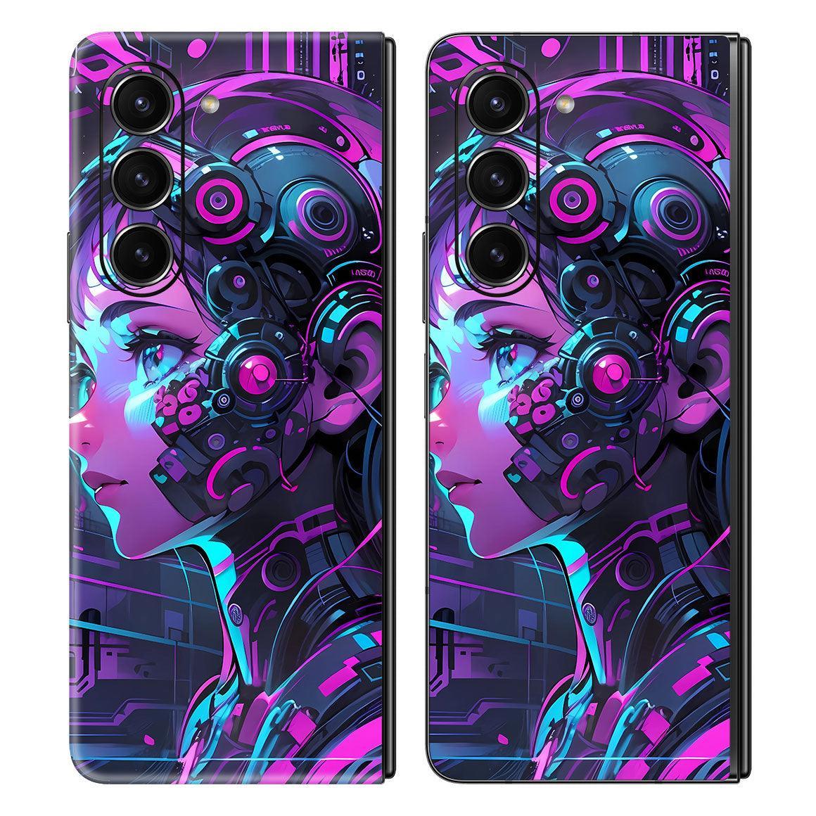 Galaxy Z Fold 5 AI Art Series Skins - Slickwraps