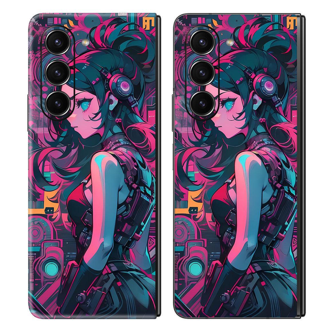 Galaxy Z Fold 5 AI Art Series Skins - Slickwraps