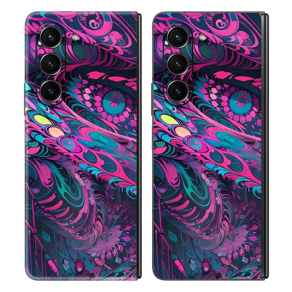 Galaxy Z Fold 5 AI Art Series Skins - Slickwraps