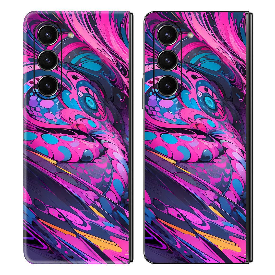 Galaxy Z Fold 5 AI Art Series Skins - Slickwraps