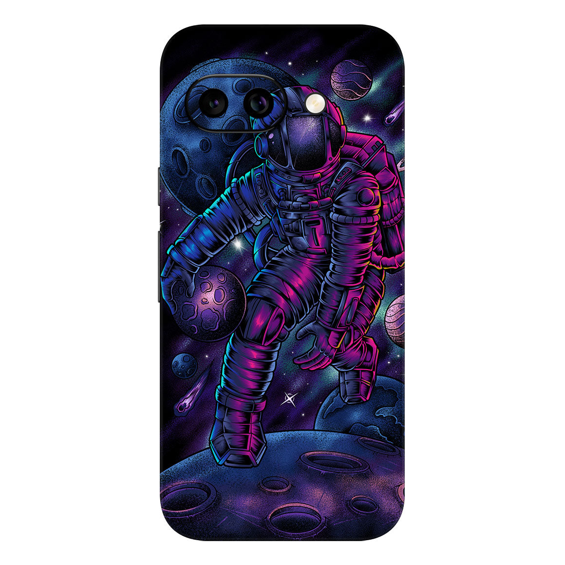 Pixel 9a Artist Series Astronaut Basketball Skin