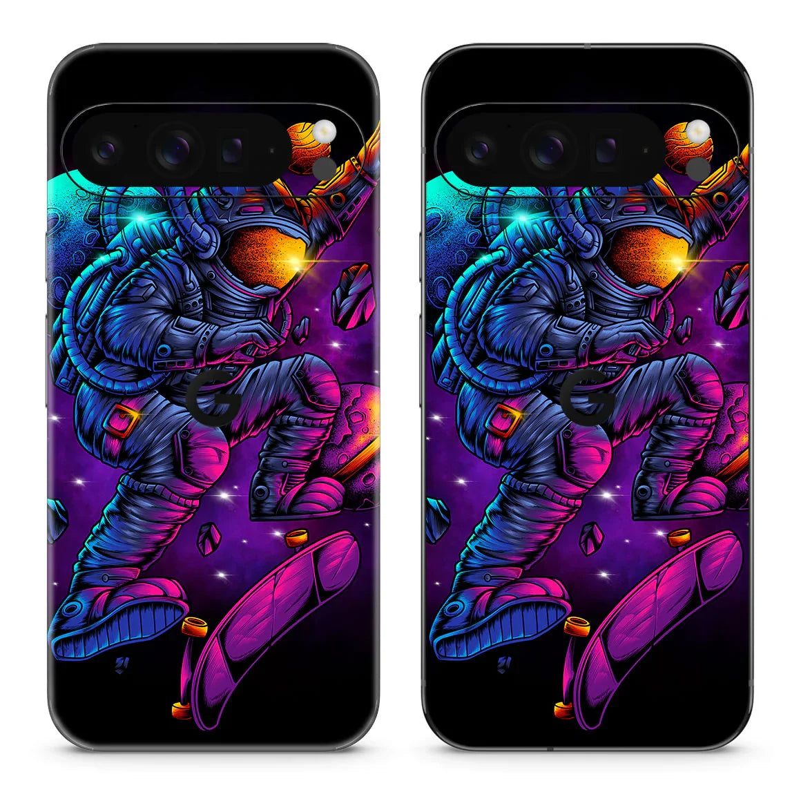 Pixel 9 Pro XL Artist Series Astronaut Skater Skin