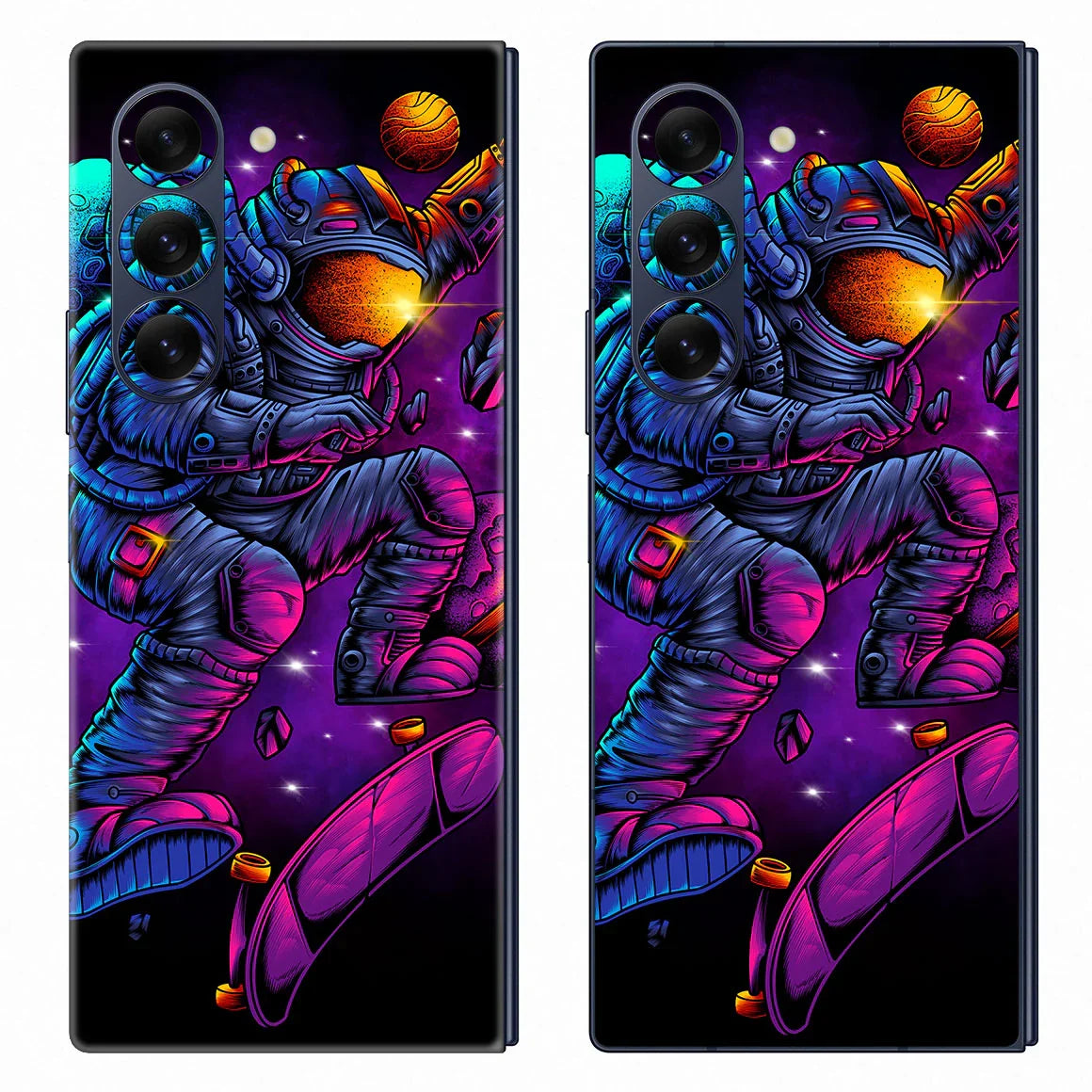 Galaxy Z Fold 6 Artist Series Astronaut Skater Skin