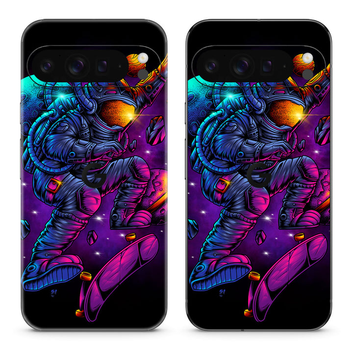 Pixel 10 Pro XL Artist Series Astronaut Skater Skin