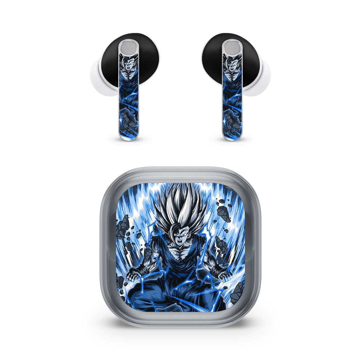 Galaxy Buds4 Pro Artist Series Blue Super Beast Skin